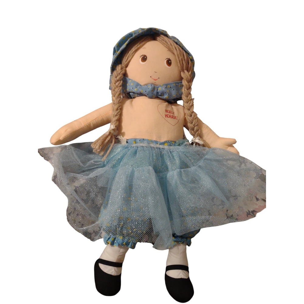 Vintage 1993 Holly Hobbie Doll Bonnet And Tutu Nostalgia Kidcore